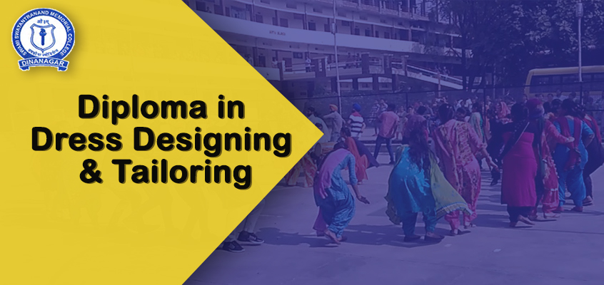Diploma in Dress Designing and Tailoring